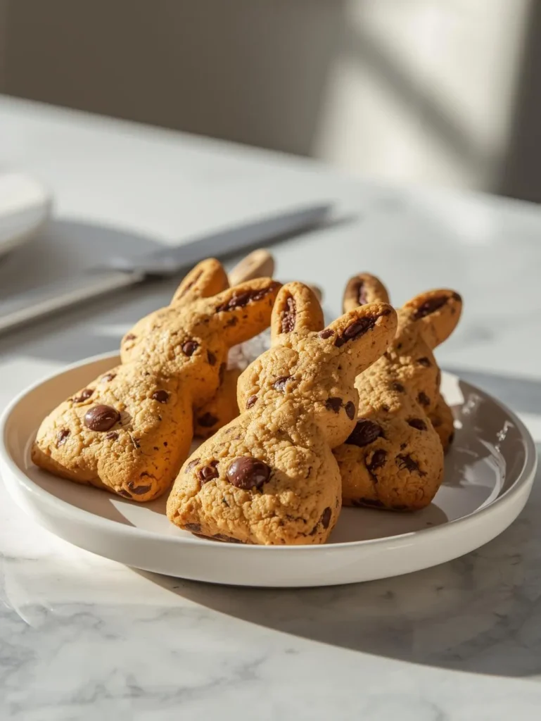 Chocolate Chip Bunny Cookies