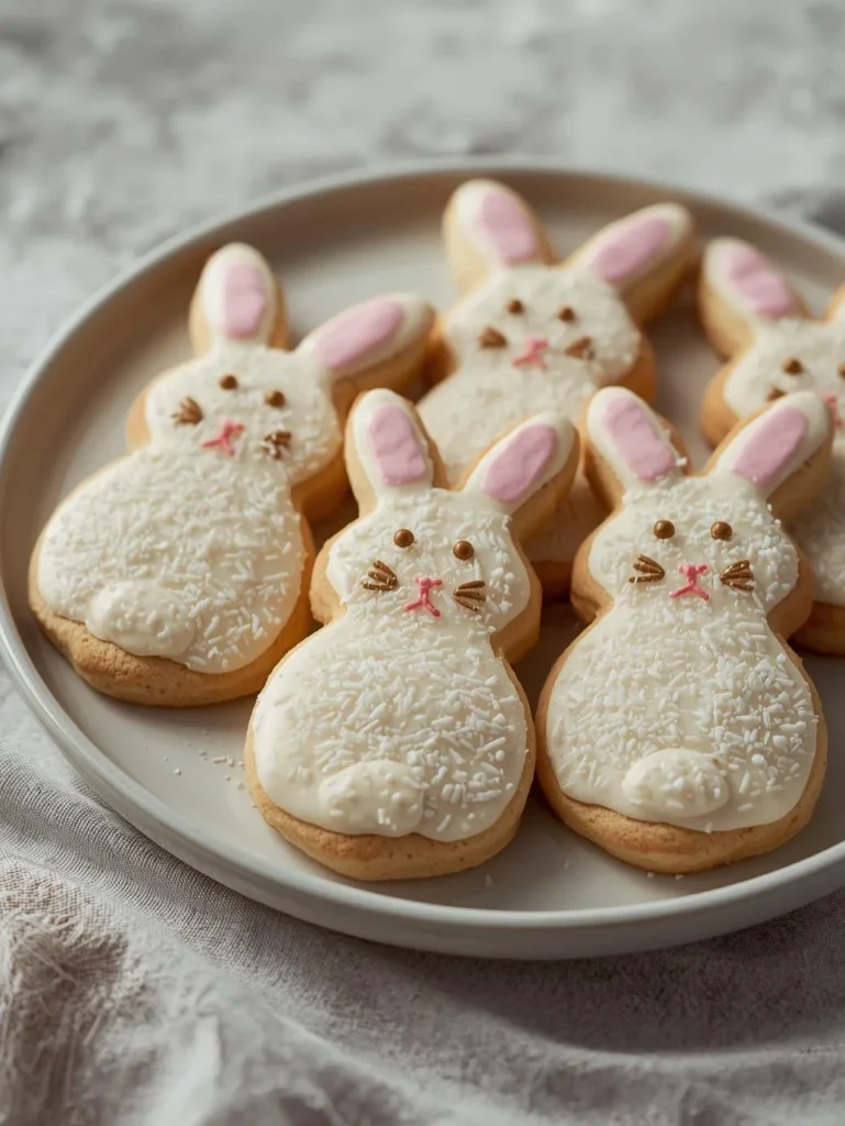 Coconut Bunny Cookies