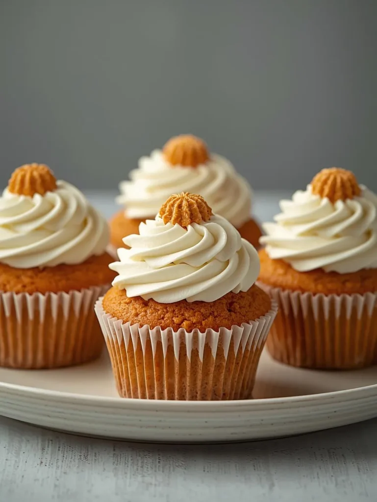 Coconut Carrot Cupcakes