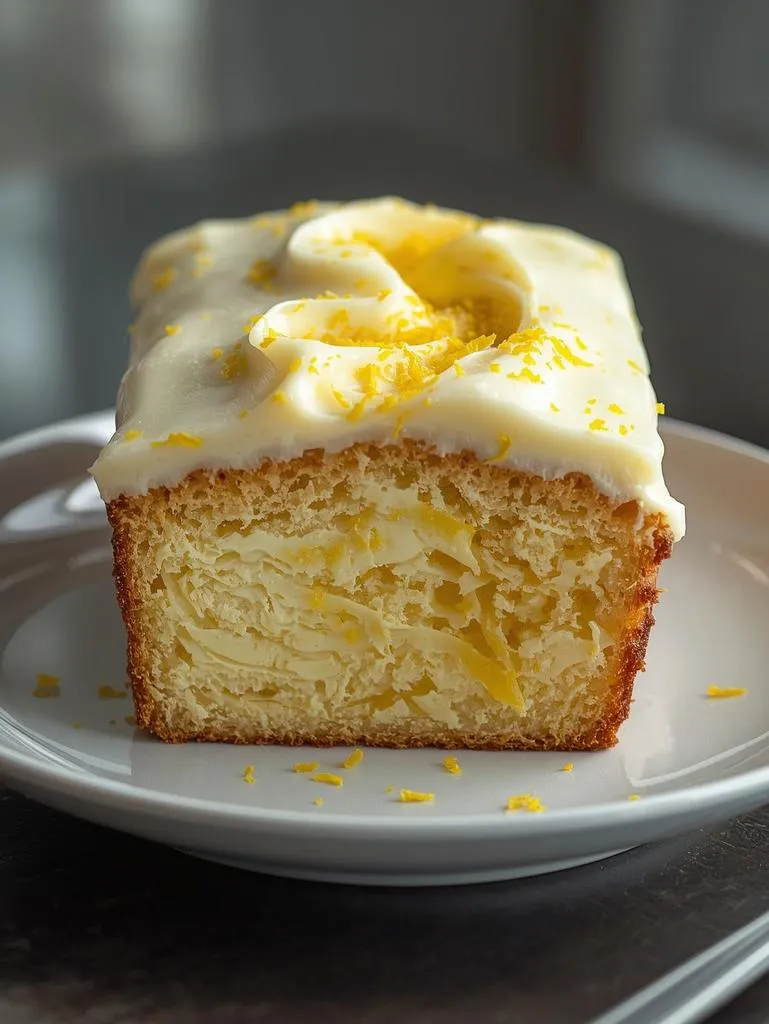 Copycat Starbucks Lemon Cream Cheese Loaf
