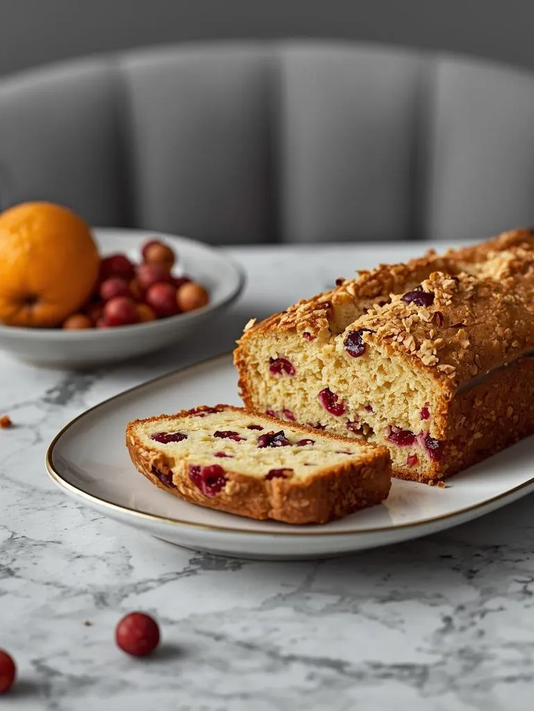 Cranberry Orange Zest Soda Bread