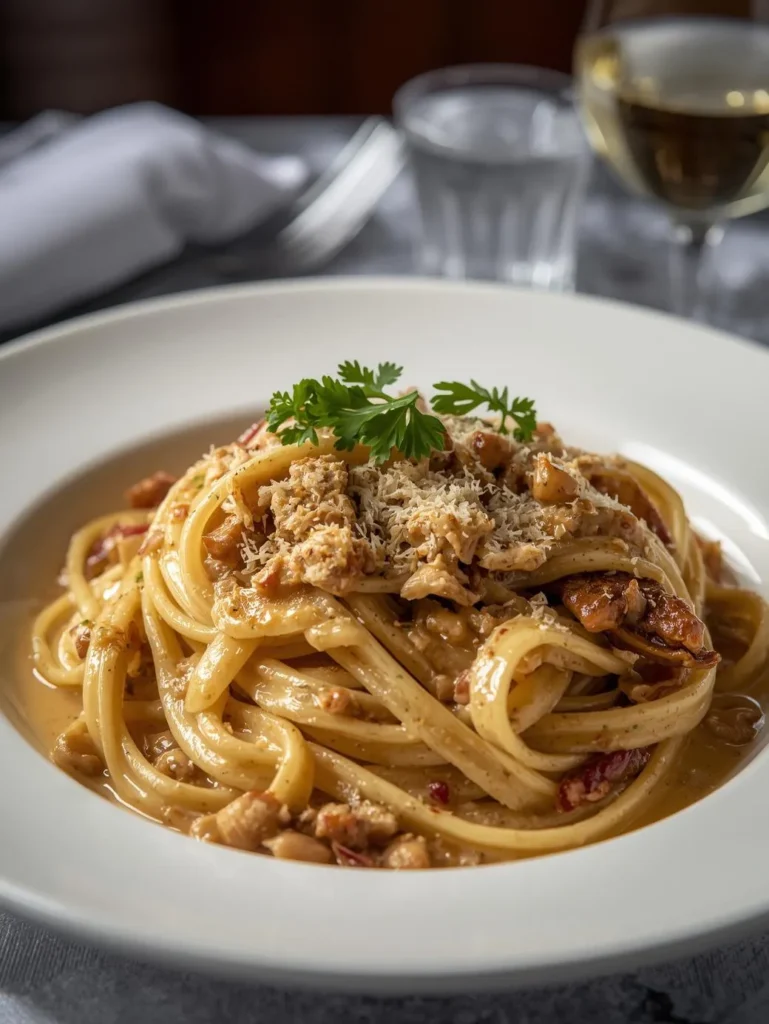 Creamy Shawarma Pasta