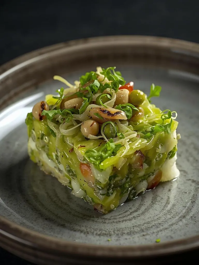 Crunchy Wasabi Pea Poke