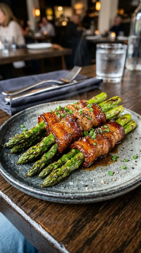 Easter Brown Sugar Bacon Asparagus
