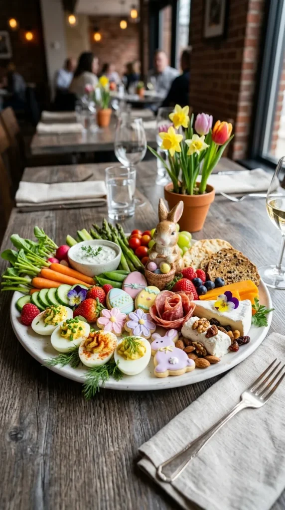 Easter Bunny Party Platter Easter Bunny Veggie Platter