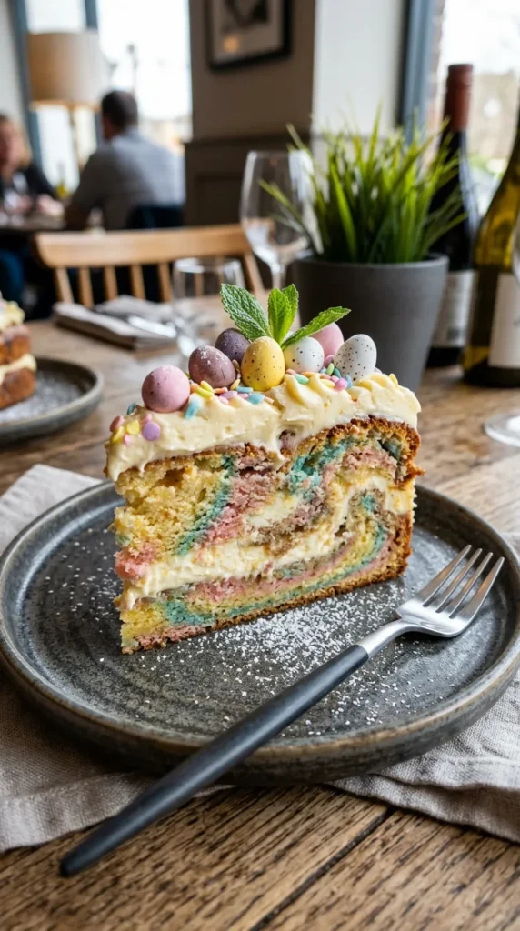 Easter Cream Cheese Swirl Bake