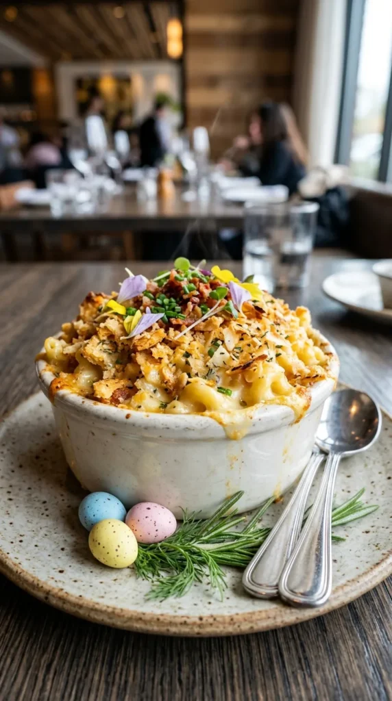 Easter Crunchy Ritz Cracker Mac