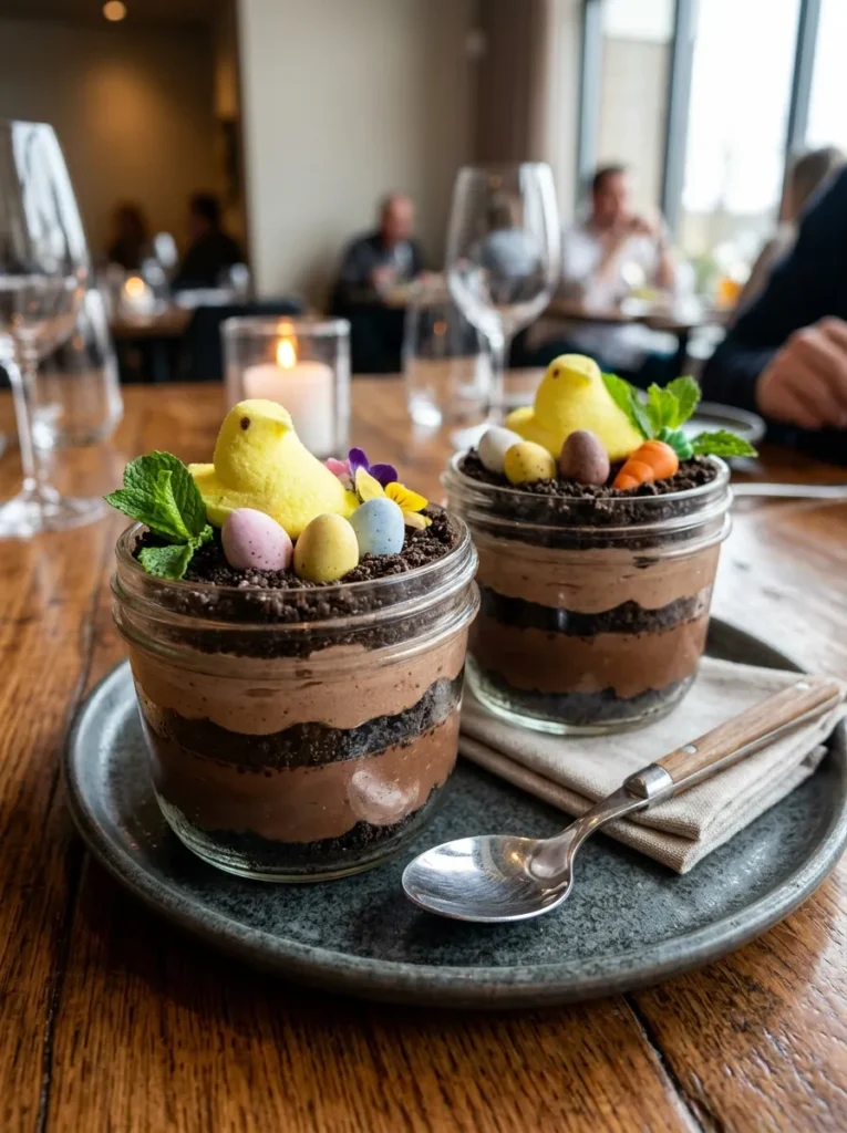 Easter Garden Dirt Cups