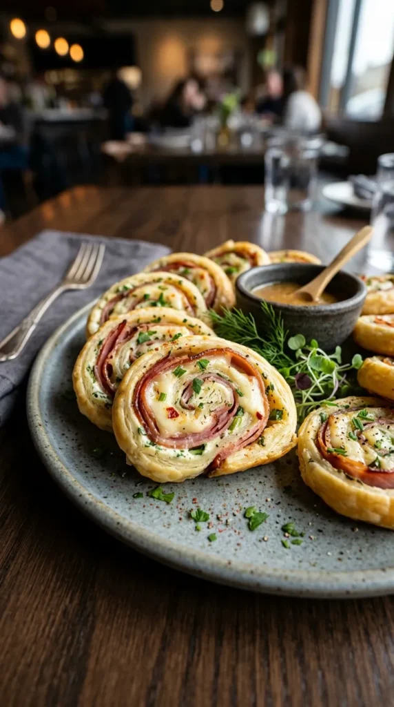 Easter Ham And Pepper Jack Pinwheels