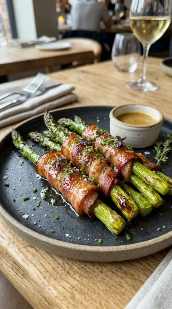 Easter Honey Bacon Wrapped Asparagus