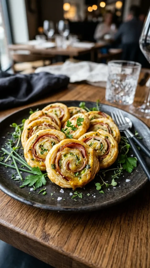 Easter Honey Mustard Ham Pinwheels