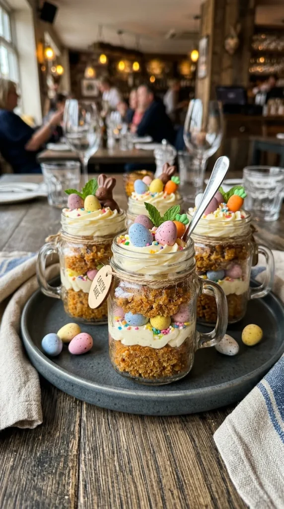 Easter Mini Mason Jar Bakes