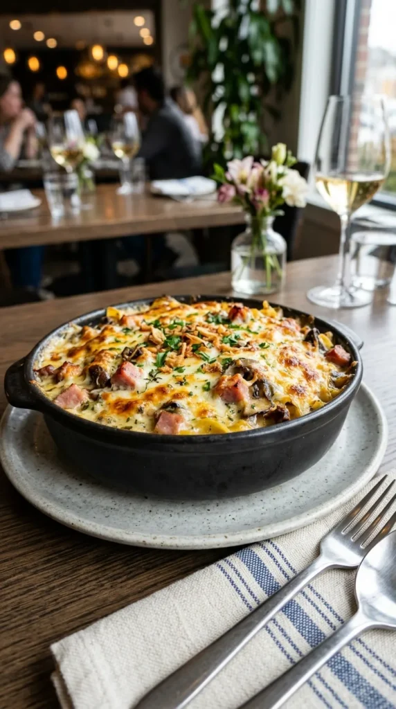 Easter Mushroom Ham Casserole Easter Ham and Cheese Breakfast Casserole