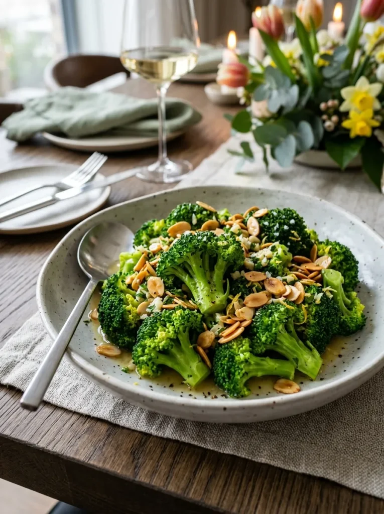 Easter Sides With Broccoli Almondine
