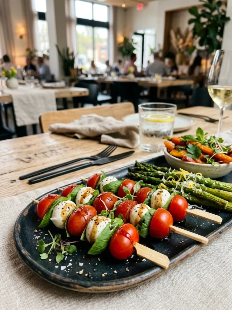 Easter Sides With Caprese Skewers