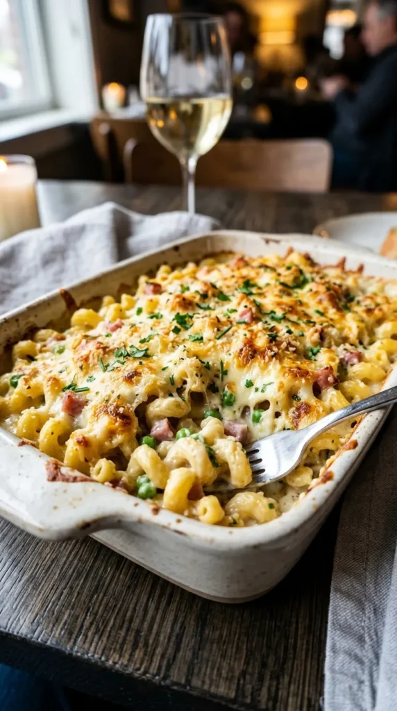 Easter Three Cheese Cavatappi Bake