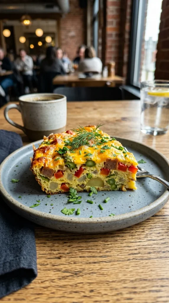 Easter Veggie Ham Breakfast Casserole Easter Ham and Cheese Breakfast Casserole