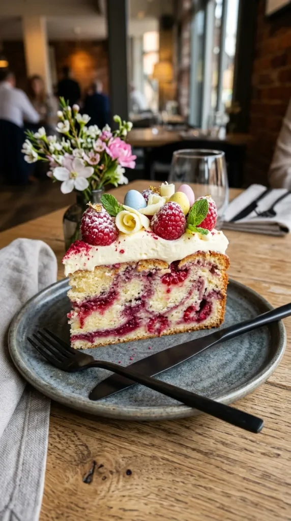 Easter White Chocolate Raspberry Swirl