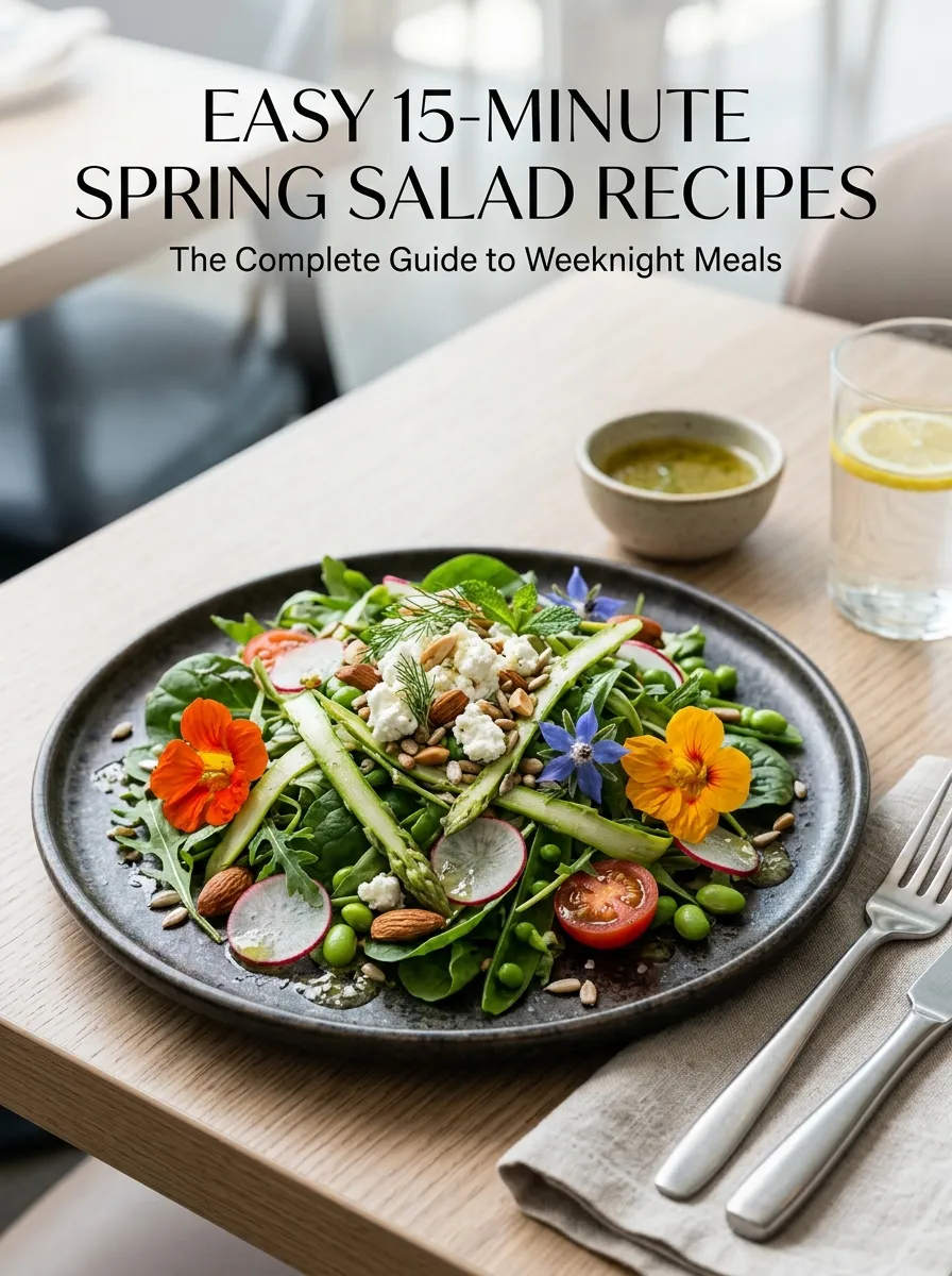 Easy 15-Minute Spring Salad Recipes: The Complete Guide to Weeknight Meals