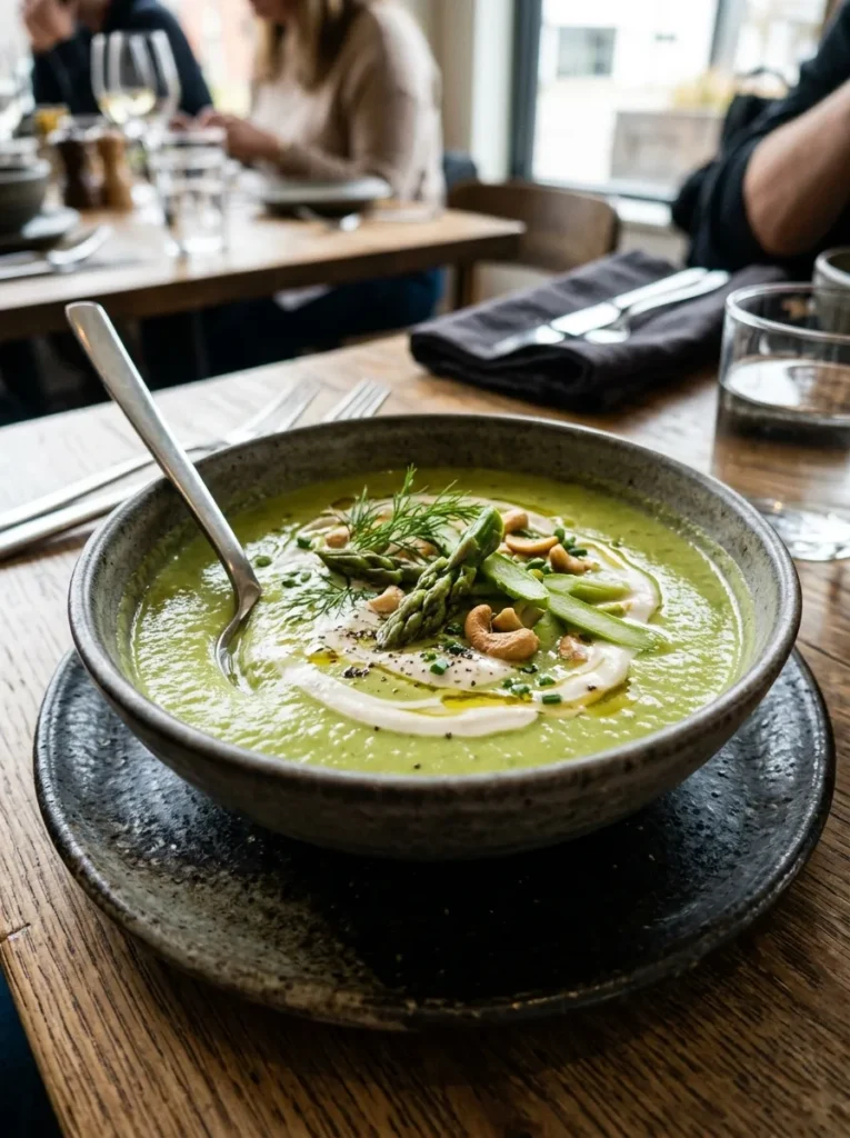 Easy Creamy Asparagus Soup Wait Vegan Cashew Cream