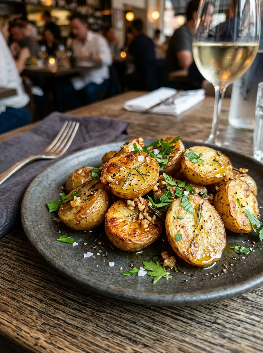 Easy Garlic Roasted Baby Potatoes: The Best Healthy Weeknight Recipe