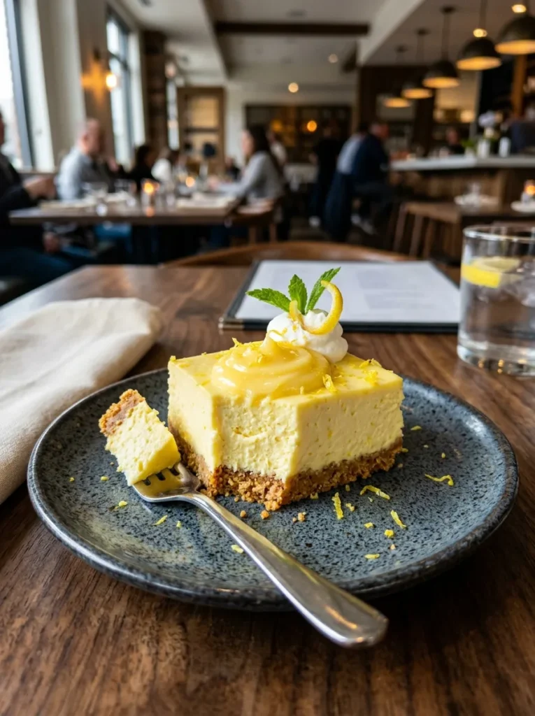 Easy No Bake Lemon Cheesecake Bars With Keto Style