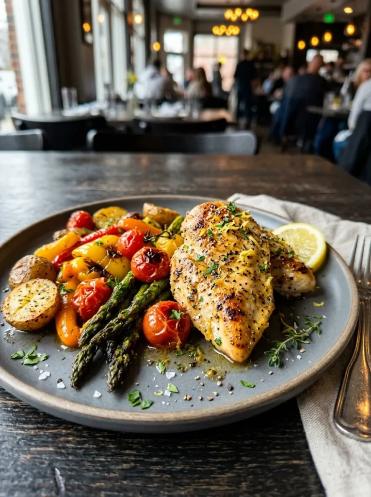 Easy One Pan Chicken And Veggies Wait Lemon Pepper