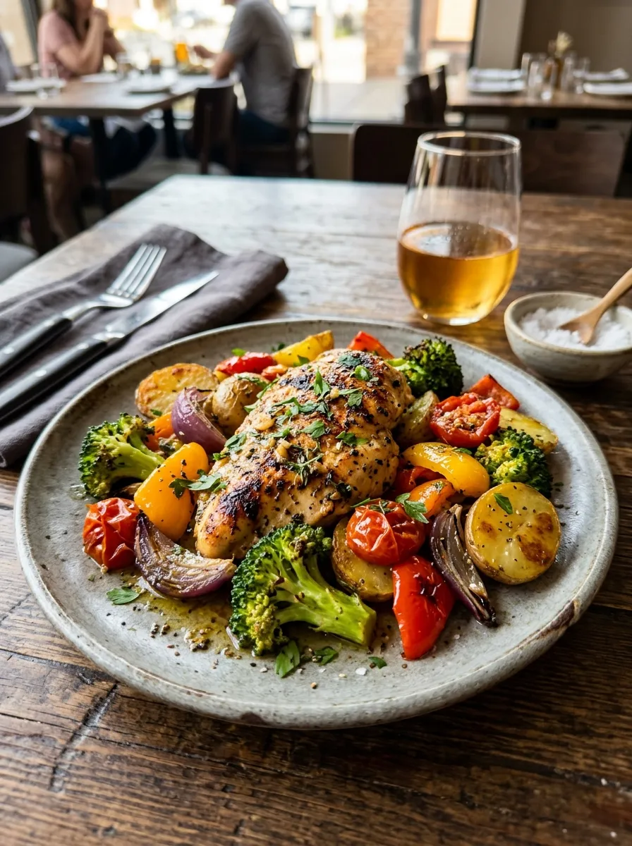 20-Minute Easy One-Pan Chicken and Veggies: The Ultimate Weeknight Healthy Recipe