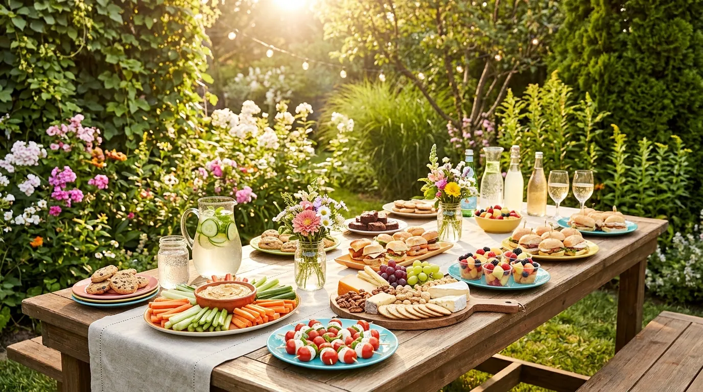 10 Easy Outdoor Garden Party Snacks: The Complete Guide to Stress-Free Hosting