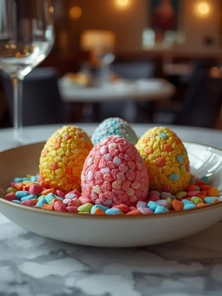 Fruity Pebbles Easter Eggs