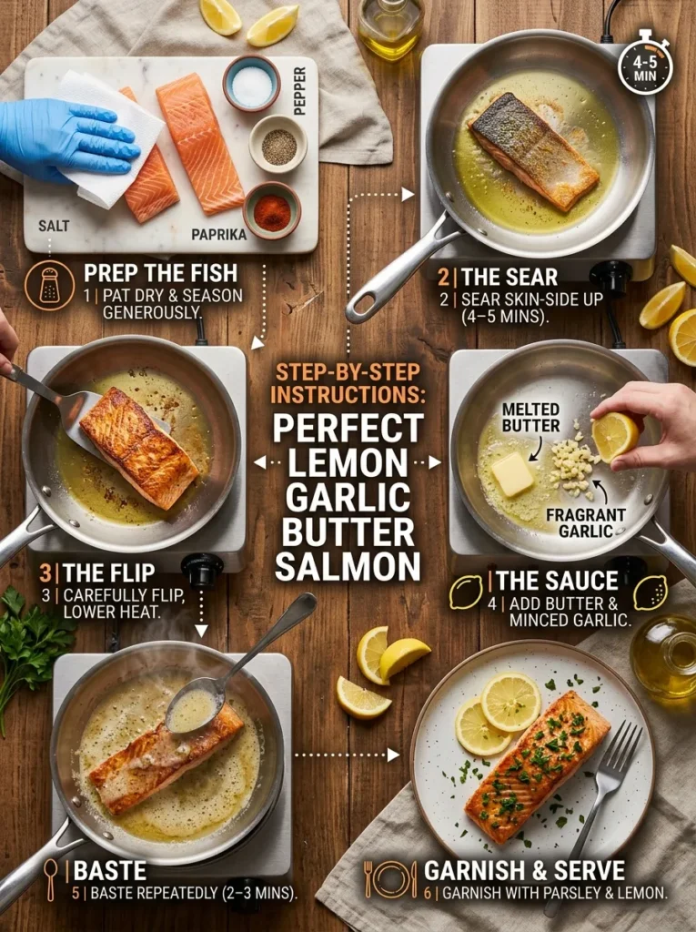 Gfjgfjgf Healthy Lemon Garlic Butter Salmon