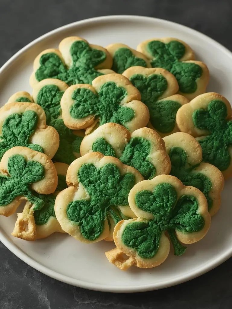 Gluten Free Shamrock Cookies