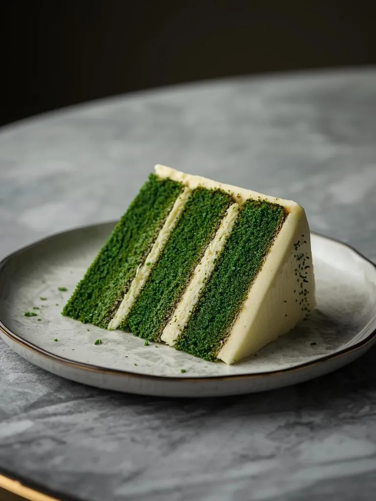 Green Velvet Sheet Cake Green Velvet Cake with Cream Cheese Frosting