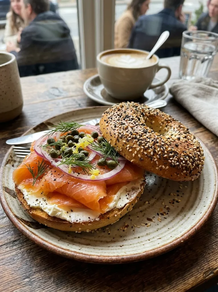 Healthy No Cook Spring Lunch With Everything Bagel Smoked Salmon Healthy No Cook Spring Lunch Ideas