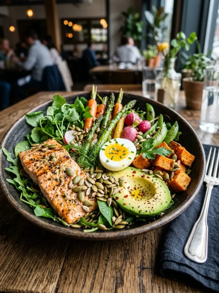 Healthy Paleo Spring Harvest Bowl Wait Nut Free Crunch