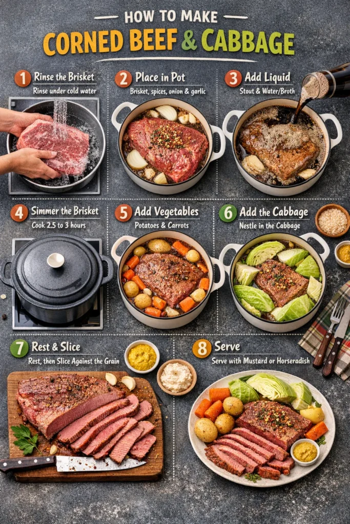 How To Make Corned Beef Cabbage