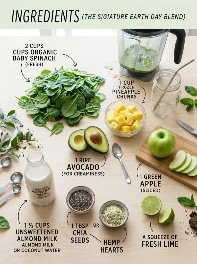 Ingredients The Signature Earth Day Blend