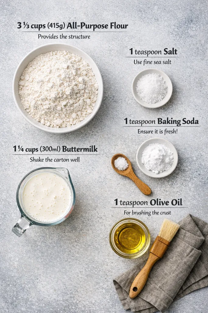 Ingredients For Irish Soda Bread Preparation
