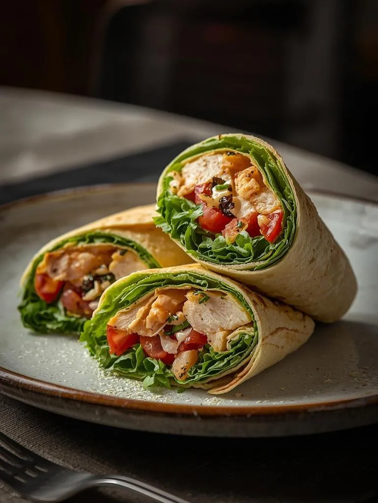 Italian Style Turkey Wraps
