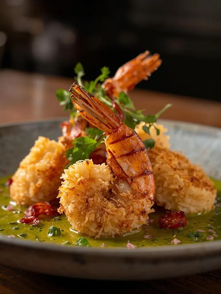 Keto Gluten Free Coconut Shrimp