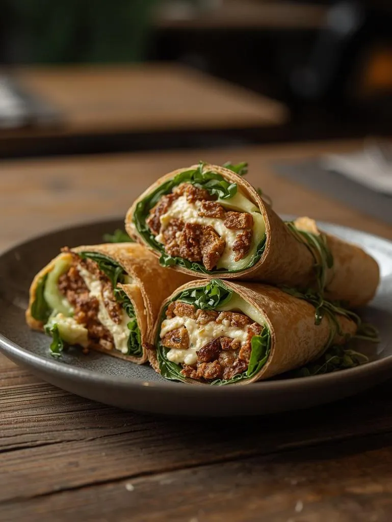 Keto Low Carb Creamy Wraps
