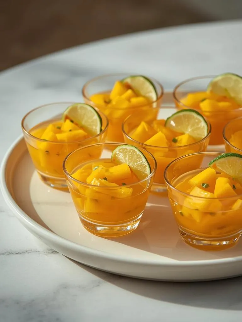 Mango Key Lime Cups