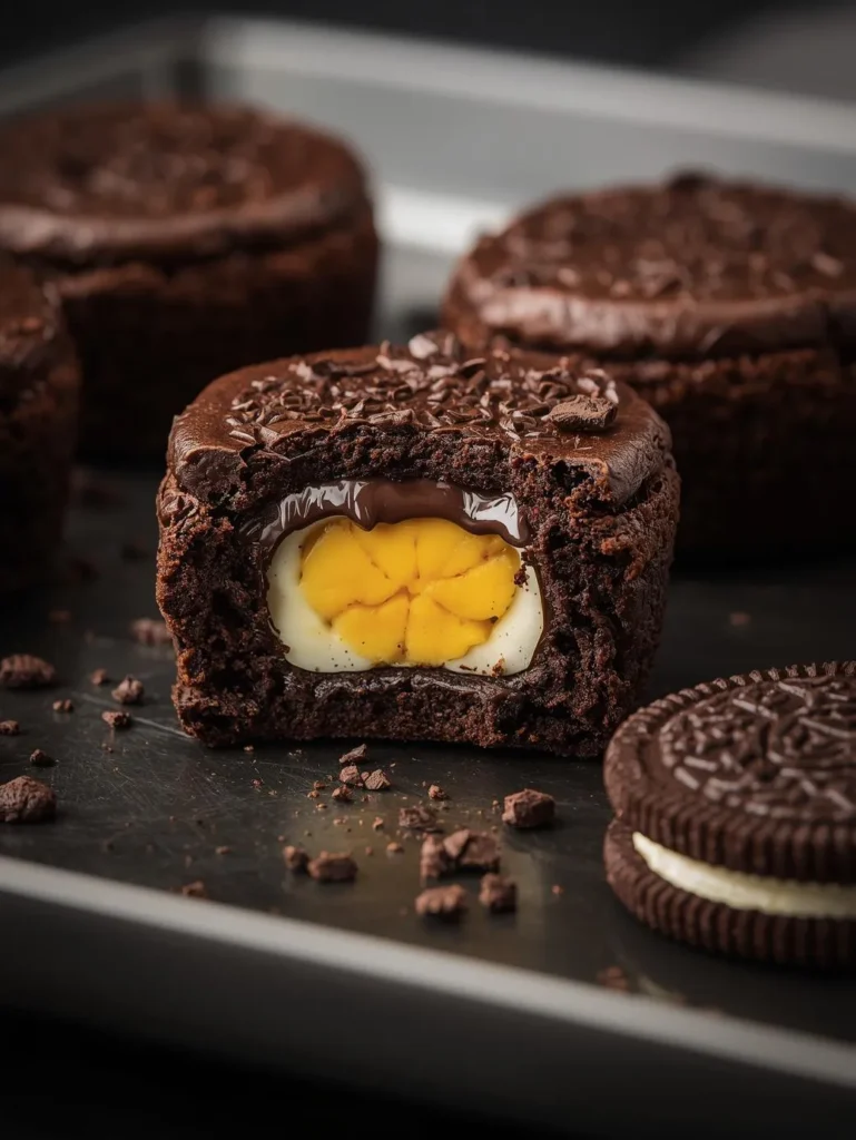 Mini Egg Oreo Brownies
