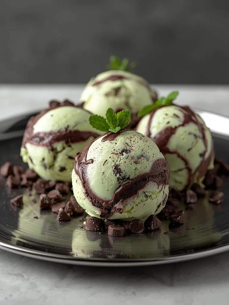 Mint Chocolate Chip Treats
