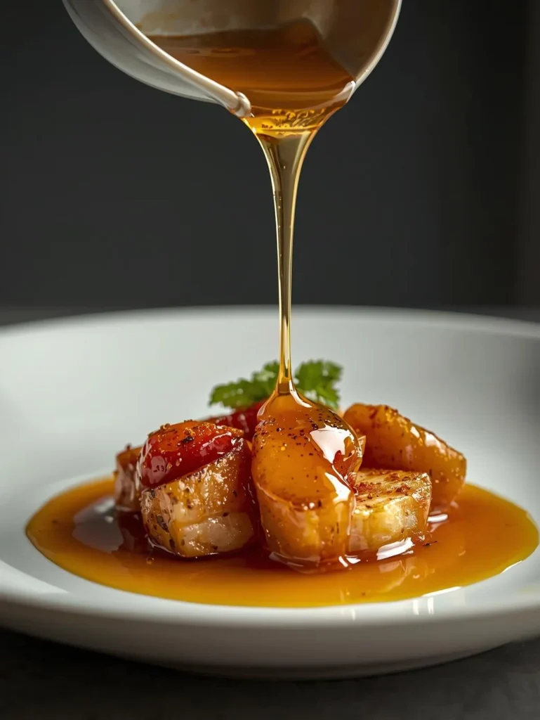 Orange Ginger Honey Glaze