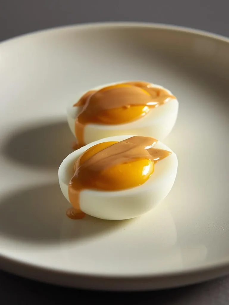 Peanut Butter Drizzle Eggs