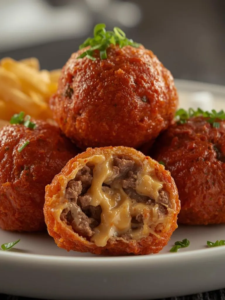 Philly Cheesesteak Balls