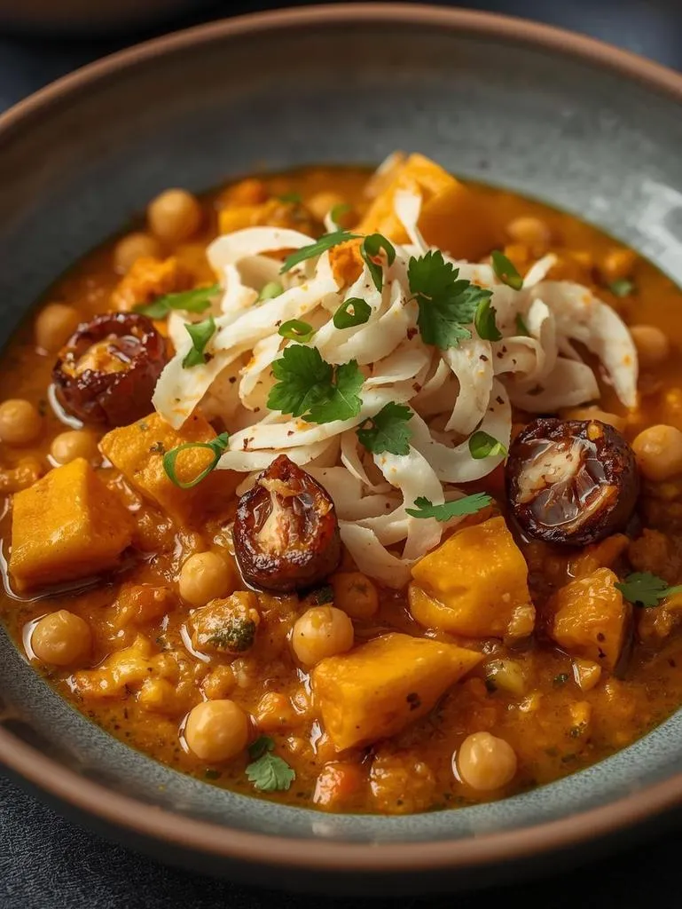 Pumpkin Coconut Curry Chickpea