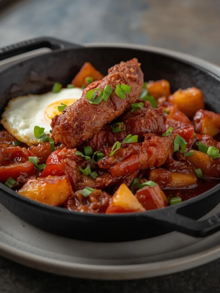 Shawarma Breakfast Skillet