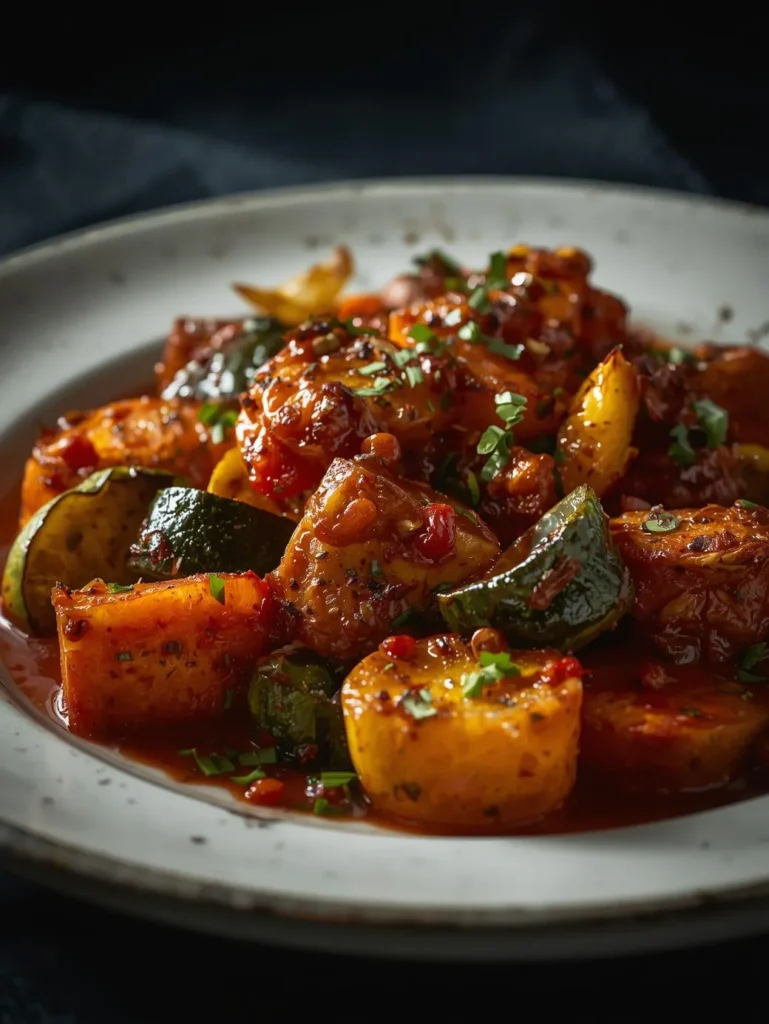 Shawarma Spiced Roasted Vegetables Vegan